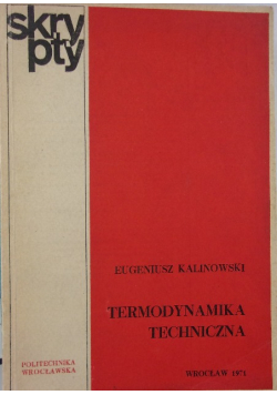 Termodynamika techniczna