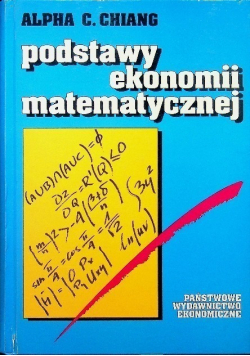 Podstawy ekonomii matematycznej