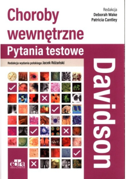 Davidson Choroby wewnętrzne Pytania testowe
