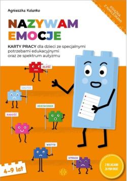 Nazywam emocje. Karty pracy dla dzieci