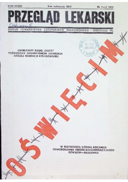 Przegląd lekarski: Oświęcim, Tom XXXIX, Nr 1-3 / 92