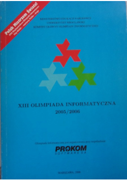 XIII Olimpiad informatyczna 2005/2006