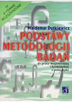 Podstawy metodologii badań