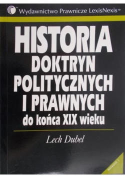Historia doktryn politycznych i prawnych do końca XIX wieku