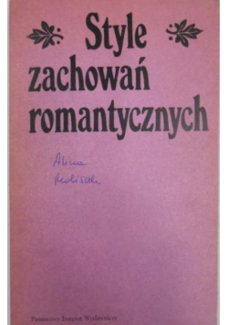 Style zachowań romantycznych