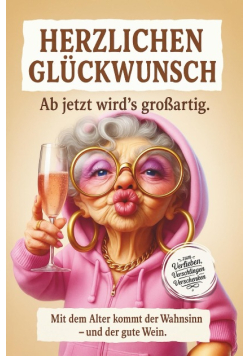 Herzlichen Gluckwunsch ab jetzt wird ’ s grossartig