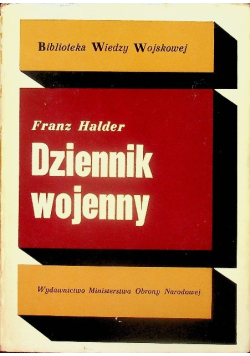 Dziennik wojenny Tom III