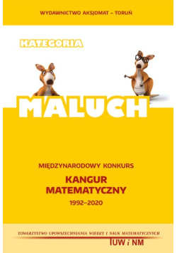 Kangur matematyczny Kategoria Maluch 1992-2020
