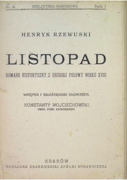 Listopad 1923r.
