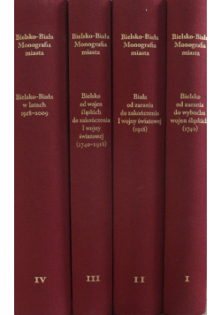 Bielsko - Biała monografia miasta Tom 1 do 4