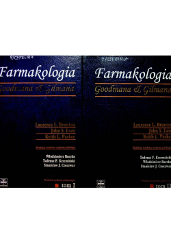 Farmakologia Goodmana & Gilmana Tom I do II