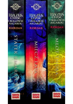 Pakiet Magnus Chase i bogowie Asgardu Tom 1 do 3