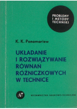 Układanie i rozwiązywanie równań różniczkowych w technice