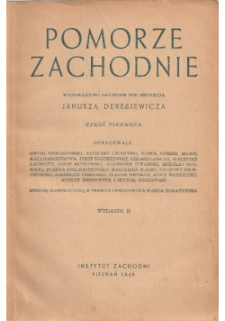 Pomorze Zachodnie Część 1 1949 r.
