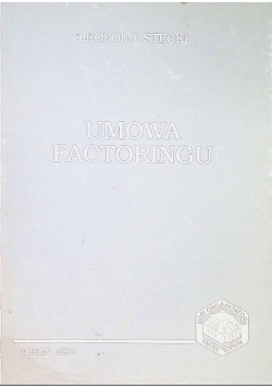 Umowa factoringu