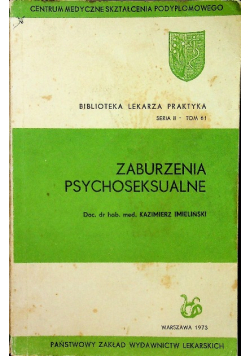 Zaburzenia psychoseksualne