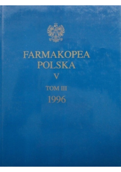 Farmakopea Polska V Tom III