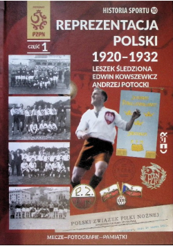 Reprezentacja Polski Część 1, 1920-1932