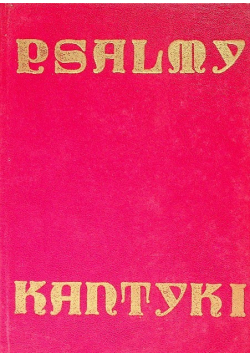 Psalmy kantyki