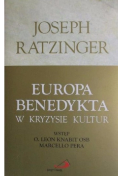 Europa Benedykta w kryzysie kultur