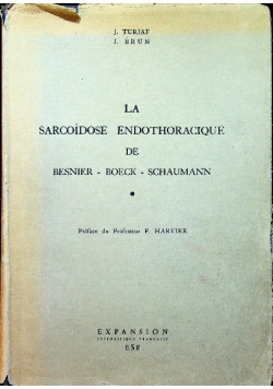 La sarcoideose endothoracique de besnier boeck schaumann