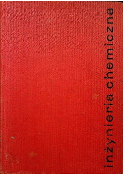 Inżynieria chemiczna Ruch ciepła i wymienniki