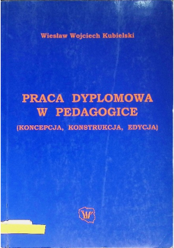 Praca dyplomowa w pedagogice