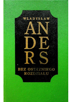 Bez ostatniego rozdziału