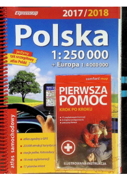 Polska atlas samochodowy  1 250 000