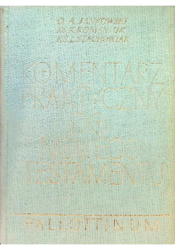 Komentarz praktyczny do Nowego Testamentu