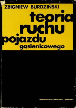 Teoria ruchu pojazdu gąsienicowego