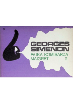 Fajka komisarza maigret Tom  2