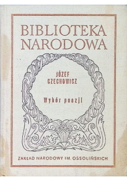 Wybór poezji Czechowicz