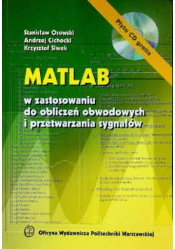 Matlab w zastosowaniu do obliczeń obwodowych