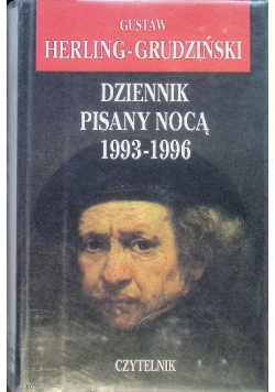 Dziennik pisany nocą 1993 - 1996