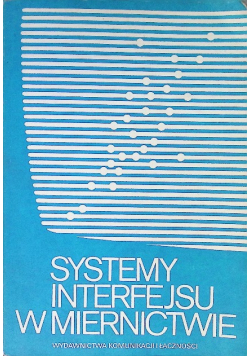 Systemy interfejsu w miernictwie