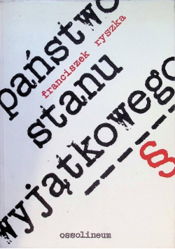 Państwo stanu wyjątkowego