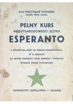 Pełny kurs międzynarodowego języka Esperanto