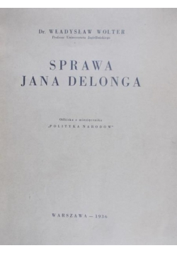 Sprawa Jana Delonga