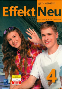 Język niemiecki Effekt Neu podręcznik Klasa 4 liceum i technikum
