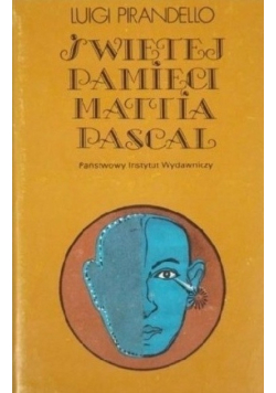 Świętej pamięci Mattia Pascal