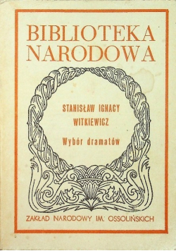 Witkiewicz Wybór dramatów