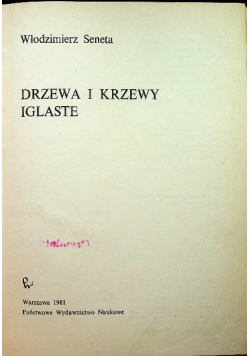 Drzewa i krzewy iglaste