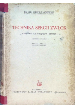 Technika sekcji zwłok