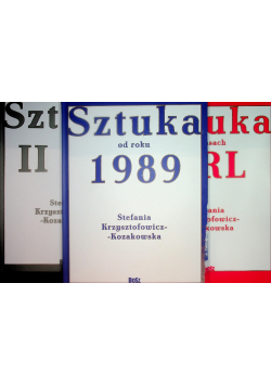 100 lat sztuki polskiej Tom 1 do 3