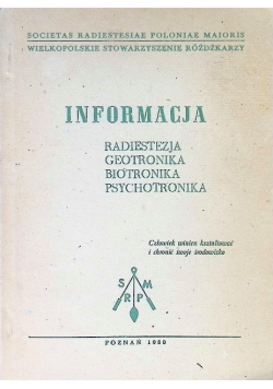 Informacja Radiestezja Geotronika Biotronika