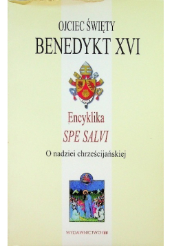 Ojciec Święty Benedykt XVI Enclika