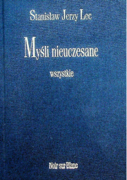 Myśli nieuczesane Wszystkie