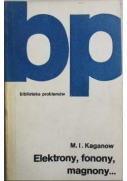 Elektrony, fonony, magnony…