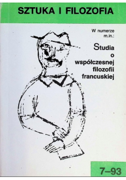 Sztuka i Filozofia Studia o współczesnej filozofii francuskiej